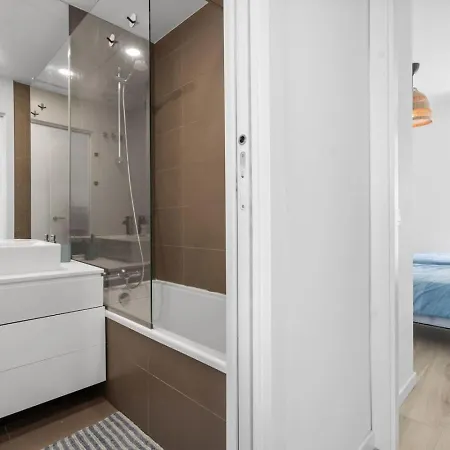 公寓 Modern With Terrace & Sea Views In Cancelada - 埃斯特波纳